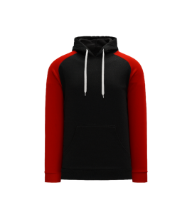 Drawstring Hoodie Black/Red...